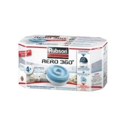 Recharge Aero 360° Pour Absorbeur D'humidité Rubson - Boite De 4