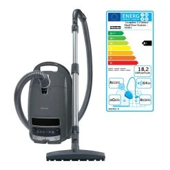 Miele - Aspirateur Traineau A+aca 64db Gris - Complete C3 Silence Hard...