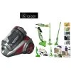 Klaiser Pack Aspirateur Sans Sac Multi Cyclone Alligator Xtreme Force-...