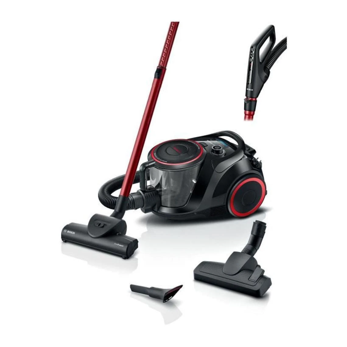 BOSCH BGS41POW1 Aspirateur Sans Sac - ProPower - Noir - 700W - 72 DB -...