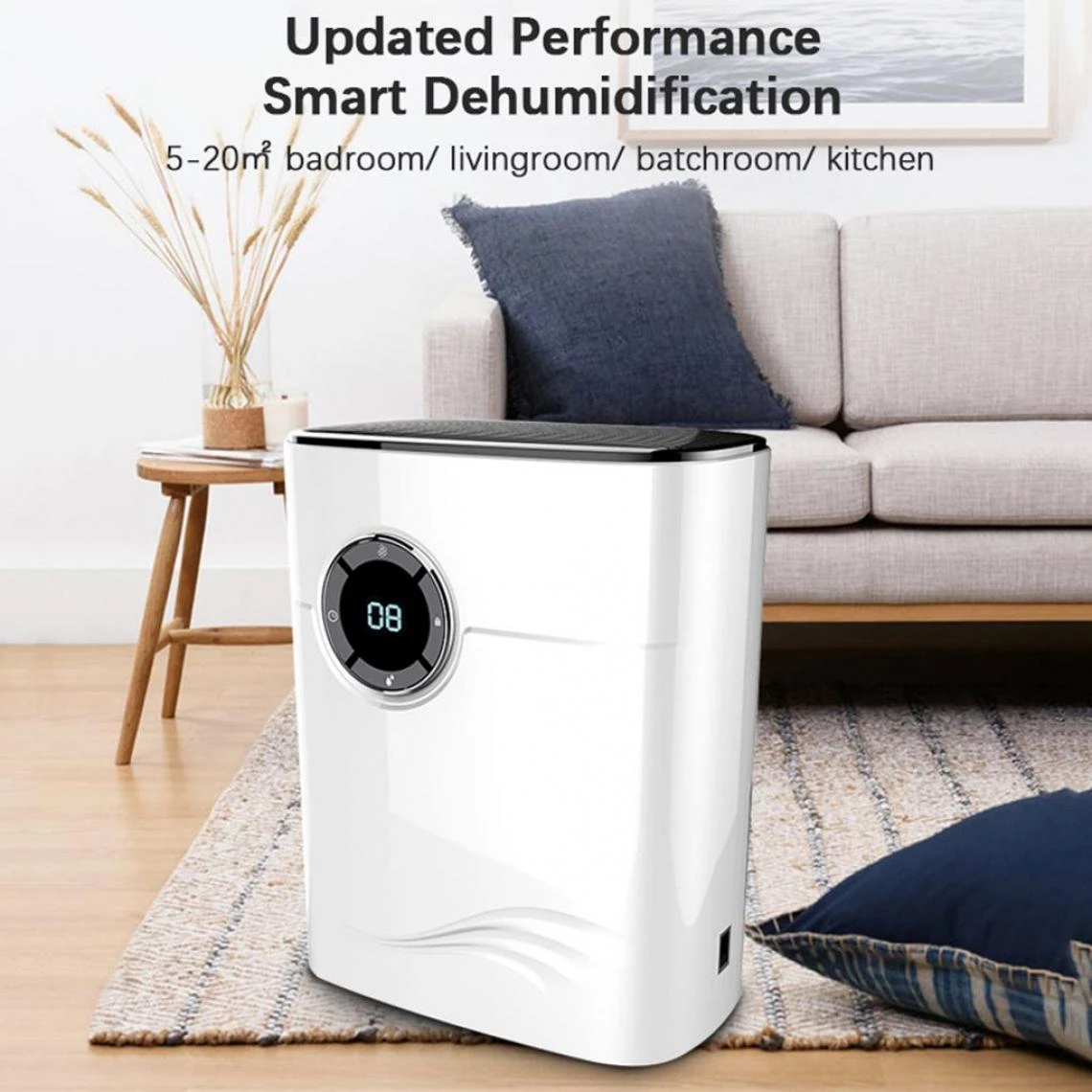 Marque Generique Déshumidificateur De Salle De Bain Avec Tuyau De Vidange – Image 4