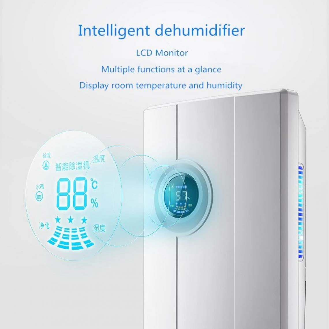 Universal Déshumidificateur, Déshumidificateur Domestique, Chambre à Coucher,... – Image 3