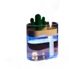 Universal Humidificateur D'air 160ml Clear LED Cactus Portable Ultrasonic Silent...