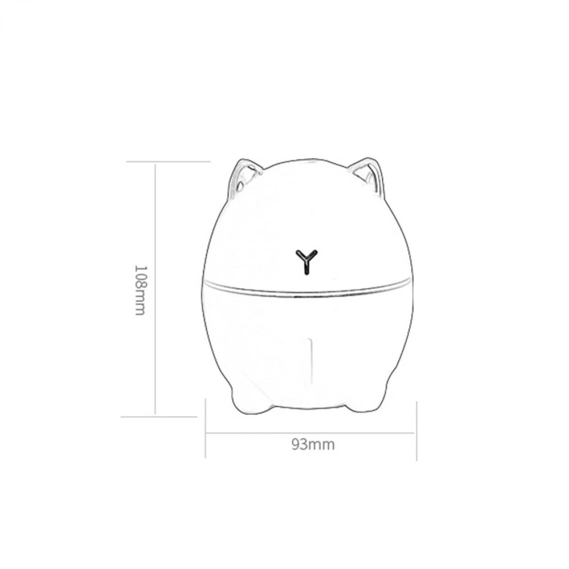 Universal Humidificateurs USB Mini Home Office Silent LED 200ml Atomisateur Lumi... – Image 3