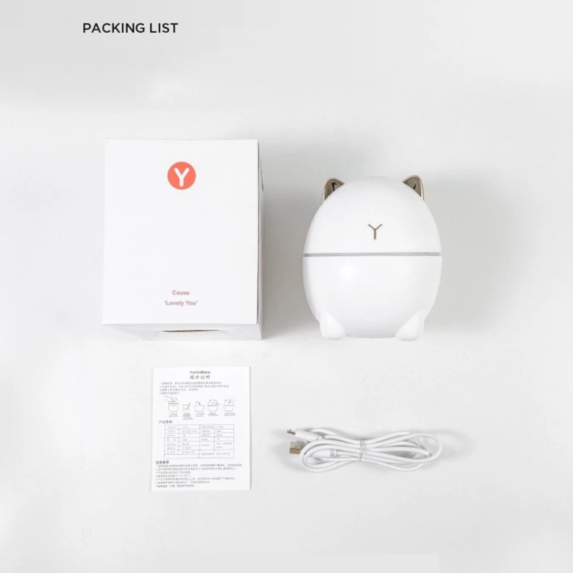 Universal Humidificateurs USB Mini Home Office Silent LED 200ml Atomisateur Lumi... – Image 4