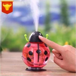 Marque Generique Ladybug Humidificateur -Rouge