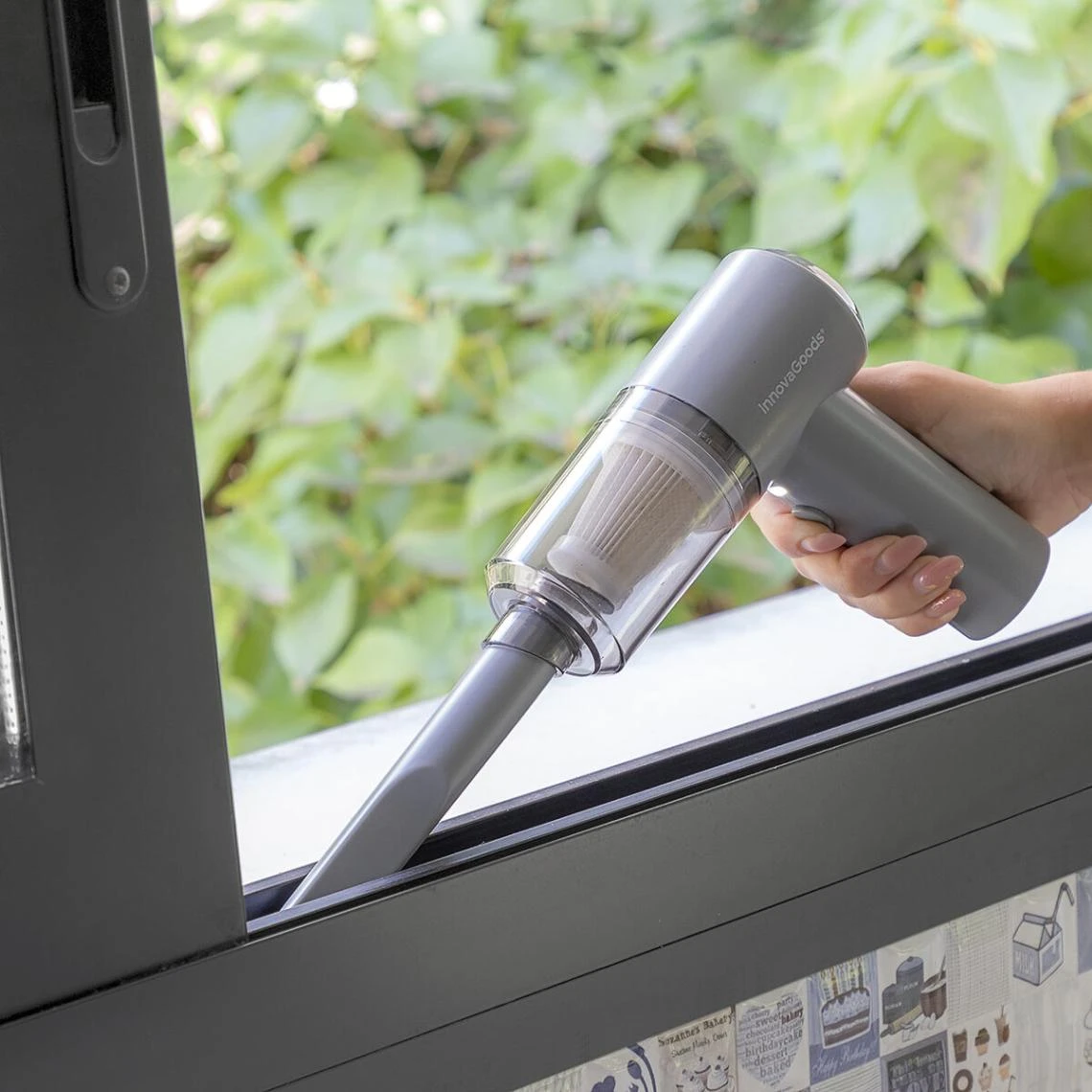 Mini Aspirateur à Main Sans Fil Rechargeable Recuum InnovaGoods – Image 5