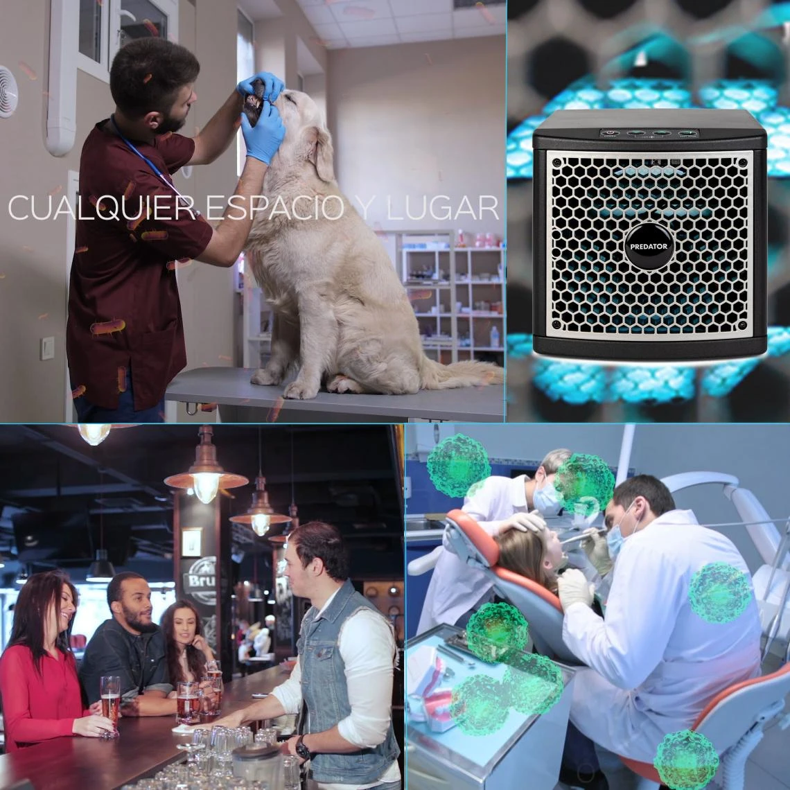 Glaziar Purificateur D'air Ionisateur Désinfecte Les Surfaces Filtrant 99,99%... – Image 5