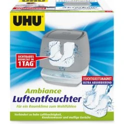 UHU® UHU Absorbeur D'humidité Ambiance, 450 G, Anthracite ()
