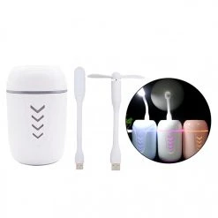 Marque Generique USB Mini Humidificateur LED Veilleuse Voiture Brouillard De Pulvérisa...